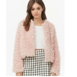 Forever 21 Contemporary faux fur jacket